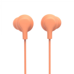 Slúchadlá Curly, do uší, mikrofón, ochrana kábla, USB‑C, oranžové Slúchadlá Curly, do uší, mikrofón, ochrana kábla, USB‑C, oranžové