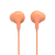Slúchadlá Curly, do uší, mikrofón, ochrana kábla, USB‑C, oranžové