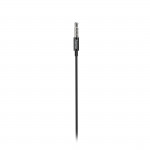 Slúchadlá Popply, do uší, mikrofón, ochrana kábla, 3,5 mm, čierne Slúchadlá Popply, do uší, mikrofón, ochrana kábla, 3,5 mm, čierne