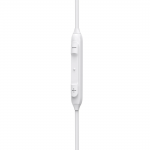 Slúchadlá Popply, do uší, mikrofón, ochrana kábla, 3,5 mm, biele Slúchadlá Popply, do uší, mikrofón, ochrana kábla, 3,5 mm, biele