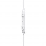 Slúchadlá Popply, do uší, mikrofón, ochrana kábla, 3,5 mm, biele Slúchadlá Popply, do uší, mikrofón, ochrana kábla, 3,5 mm, biele