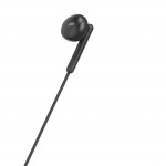 Slúchadlá Noble, do uší, mikrofón, ochrana kábla, 3,5 mm, tmavé