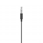 Slúchadlá Noble, do uší, mikrofón, ochrana kábla, 3,5 mm, tmavé