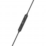 Slúchadlá Noble, do uší, mikrofón, ochrana kábla, 3,5 mm, tmavé