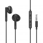 Slúchadlá Noble, do uší, mikrofón, ochrana kábla, 3,5 mm, tmavé Slúchadlá Noble, do uší, mikrofón, ochrana kábla, 3,5 mm, tmavé
