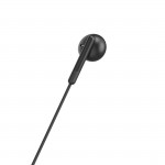 Slúchadlá Noble, do uší, mikrofón, ochrana kábla, 3,5 mm, tmavé Slúchadlá Noble, do uší, mikrofón, ochrana kábla, 3,5 mm, tmavé