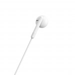 Slúchadlá Noble, do uší, mikrofón, ochrana kábla, 3,5 mm, biele Slúchadlá Noble, do uší, mikrofón, ochrana kábla, 3,5 mm, biele