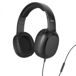Slúchadlá Fun C, On‑Ear, mikrofón, jednostranný kábel, USB‑C, čierne