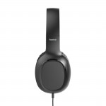 Slúchadlá Fun C, On‑Ear, mikrofón, jednostranný kábel, USB‑C, čierne