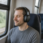 Slúchadlá Fun C, On‑Ear, mikrofón, jednostranný kábel, USB‑C, čierne