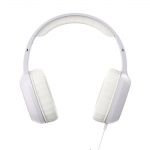 Slúchadlá Fun C, On‑Ear, mikrofón, jednostranný kábel, USB‑C, biele