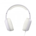 Slúchadlá Fun C, On‑Ear, mikrofón, jednostranný kábel, USB‑C, biele