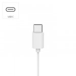 Slúchadlá Fun C, On‑Ear, mikrofón, jednostranný kábel, USB‑C, biele