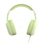 Slúchadlá Fun C, On‑Ear, mikrofón, jednostranný kábel, USB‑C, zelené