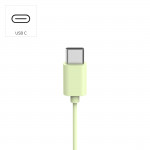 Slúchadlá Fun C, On‑Ear, mikrofón, jednostranný kábel, USB‑C, zelené Slúchadlá Fun C, On‑Ear, mikrofón, jednostranný kábel, USB‑C, zelené