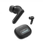 Bluetooth® slúchadlá Spirit Touch, štuple, ANC/ENC, displej, čierne