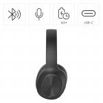 Bluetooth slúchadlá Spirit Calypso X, uzavreté, čierne