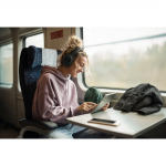 Bluetooth slúchadlá Spirit Calypso X, uzavreté, čierne