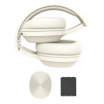 Bluetooth slúchadlá Spirit Calypso X, uzavreté, béžové