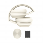 Bluetooth slúchadlá Spirit Calypso X, uzavreté, béžové
