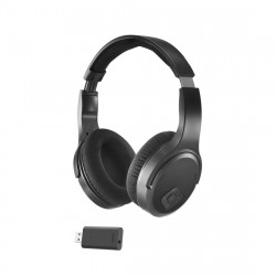 Televízne slúchadlá, Over‑Ear, 2,4 GHz dongle + Bluetooth®, hlasitosť