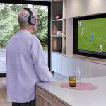 Televízne slúchadlá, Over‑Ear, 2,4 GHz dongle + Bluetooth®, hlasitosť