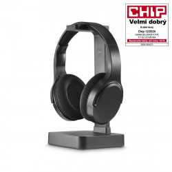 Televízne slúchadlá, Over‑Ear, 2,4 GHz stanica + Bluetooth®, hlasitosť