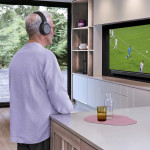 Televízne slúchadlá, Over‑Ear, 2,4 GHz stanica + Bluetooth®, hlasitosť