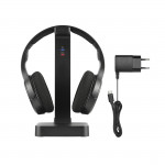 Televízne slúchadlá, Over‑Ear, 2,4 GHz stanica + Bluetooth®, hlasitosť