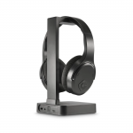 Televízne slúchadlá, Over‑Ear, 2,4 GHz stanica + Bluetooth®, hlasitosť