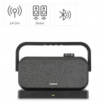 Reproduktory k televízoru, 2,4 GHz stanica + Bluetooth®, prenosné, stereo Reproduktory k televízoru, 2,4 GHz stanica + Bluetooth®, prenosné, stereo