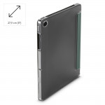 Fold Clear, puzdro pre Samsung Galaxy Tab A9+ 11, zelené Fold Clear, puzdro pre Samsung Galaxy Tab A9+ 11, zelené