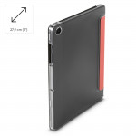 Fold Clear, puzdro pre Samsung Galaxy Tab A9+ 11, koralové Fold Clear, puzdro pre Samsung Galaxy Tab A9+ 11, koralové