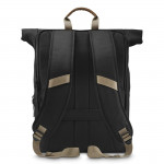 Laptopový batoh Silvan, rolltop, udržateľný, do 41 cm (16,2), čierny
