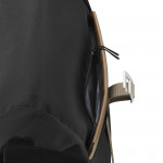 Laptopový batoh Silvan, rolltop, udržateľný, do 41 cm (16,2), čierny
