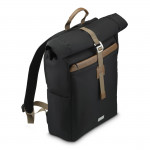Laptopový batoh Silvan, rolltop, udržateľný, do 41 cm (16,2), čierny