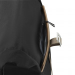 Laptopový batoh Silvan, rolltop, udržateľný, do 41 cm (16,2), čierny