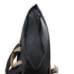 Laptopový batoh Silvan, rolltop, udržateľný, do 41 cm (16,2), čierny