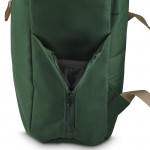 Laptopový batoh Silvan, rolltop, udržateľný, do 41 cm (16,2), zelený