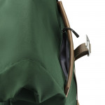 Laptopový batoh Silvan, rolltop, udržateľný, do 41 cm (16,2), zelený