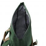 Laptopový batoh Silvan, rolltop, udržateľný, do 41 cm (16,2), zelený