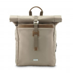 Laptopový batoh Silvan, Rolltop, udržateľný, do 41 cm (16,2), béžový
