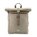 Laptopový batoh Silvan, Rolltop, udržateľný, do 41 cm (16,2), béžový