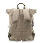 Laptopový batoh Silvan, Rolltop, udržateľný, do 41 cm (16,2), béžový