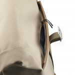 Laptopový batoh Silvan, Rolltop, udržateľný, do 41 cm (16,2), béžový