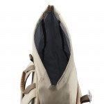 Laptopový batoh Silvan, Rolltop, udržateľný, do 41 cm (16,2), béžový