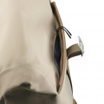 Laptopový batoh Silvan, Rolltop, udržateľný, do 41 cm (16,2), béžový