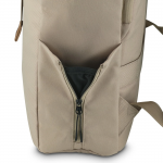 Laptopový batoh Silvan, Rolltop, udržateľný, do 41 cm (16,2), béžový