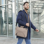 Taška na notebook Premium Lightweight, 40 - 41 cm (15,6 - 16,2), béžová