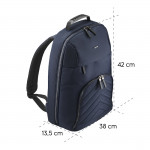 Ruksak Premium Lightweight na notebook 16,2, recyklovaný, tmavomodrý